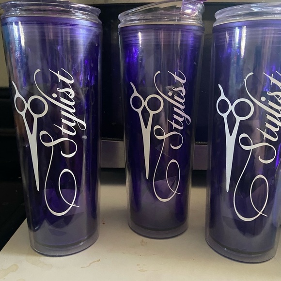 Set of three stylist cups With lidsG7 - Picture 1 of 6